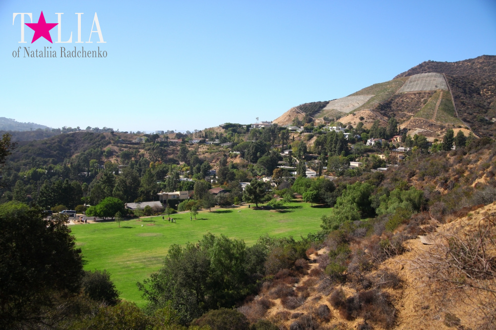 День рождения нашего папы и путешествие в Голливуд (штат Калифорния, знак Голливуд)